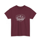 Climb Mountains Graphic Tee — Adventure Hiking T‑Shirt
