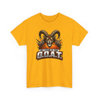 G.O.A.T. Graphic Tee — Fierce Goat Basketball Player Fan Shirt