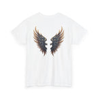 Wings Not Chains Wing T‑Shirt — Angel Wings Graphic Tee