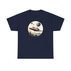 Retro Space T‑Shirt — Vintage Sci‑Fi Rocket Tee