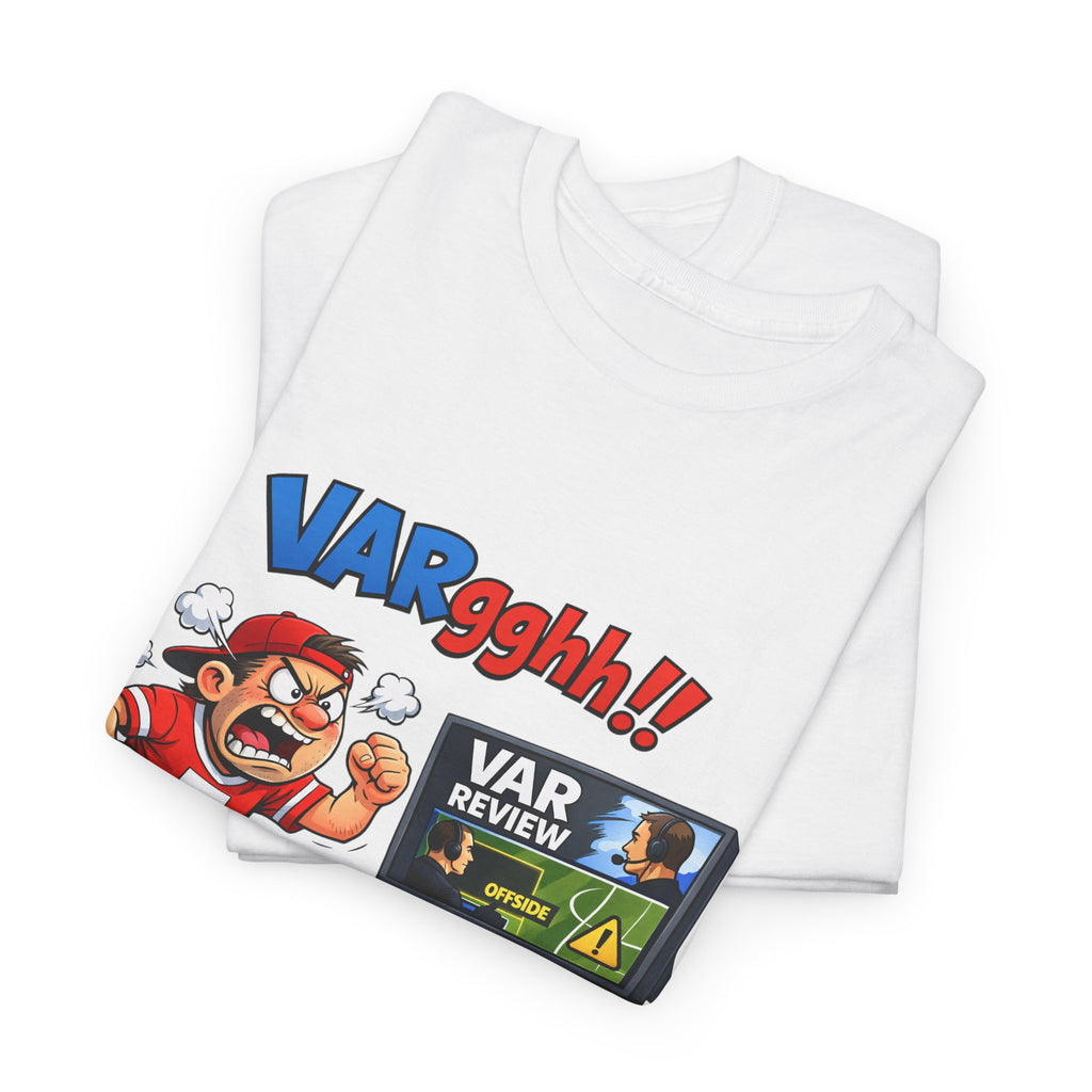VARgghh!! Funny Sports VAR Review T-Shirt