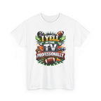 I Yell at the TV Professionally Funny Football Fan T-Shirt
