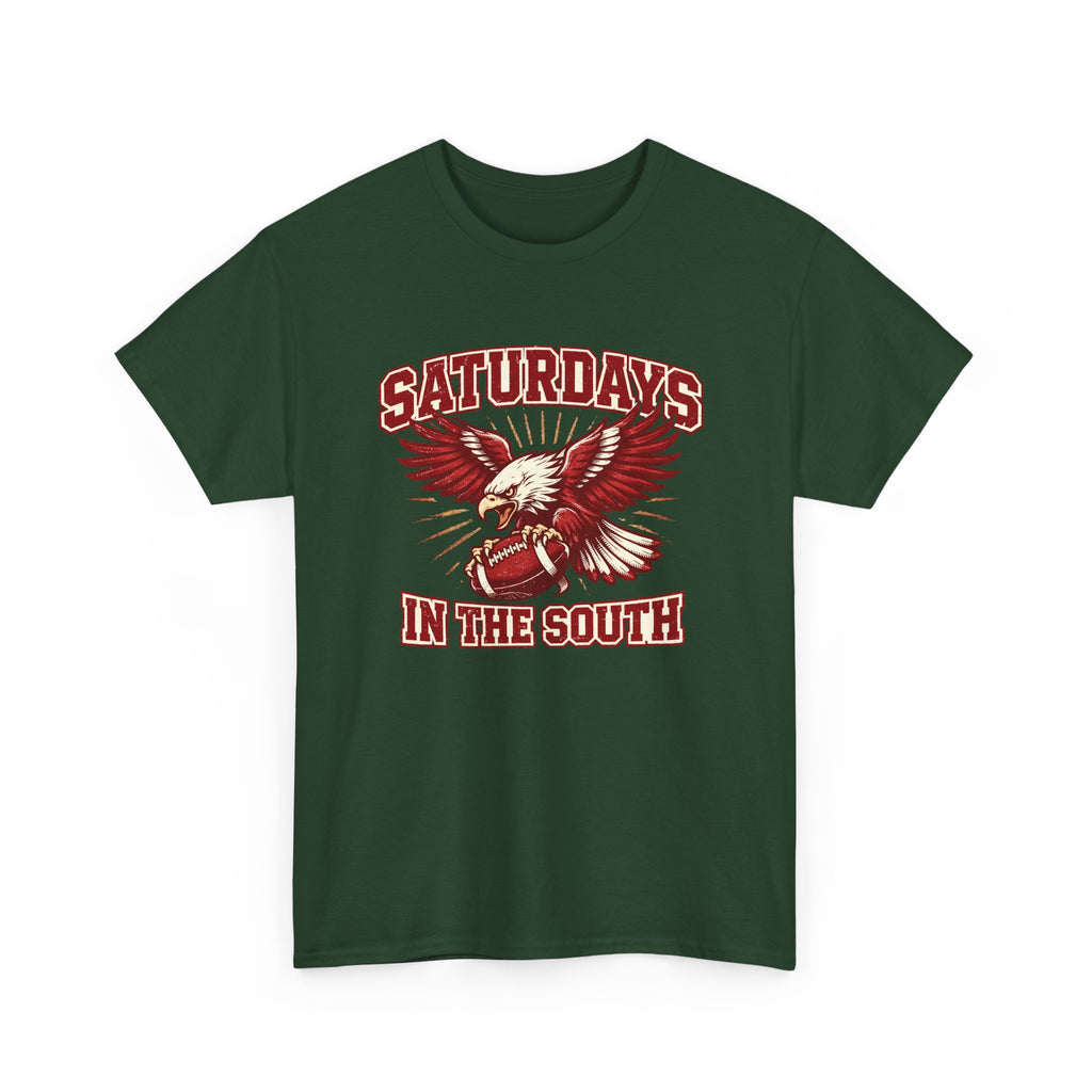 Saturdays in the South T-Shirt — Vintage Eagle College Football Tee