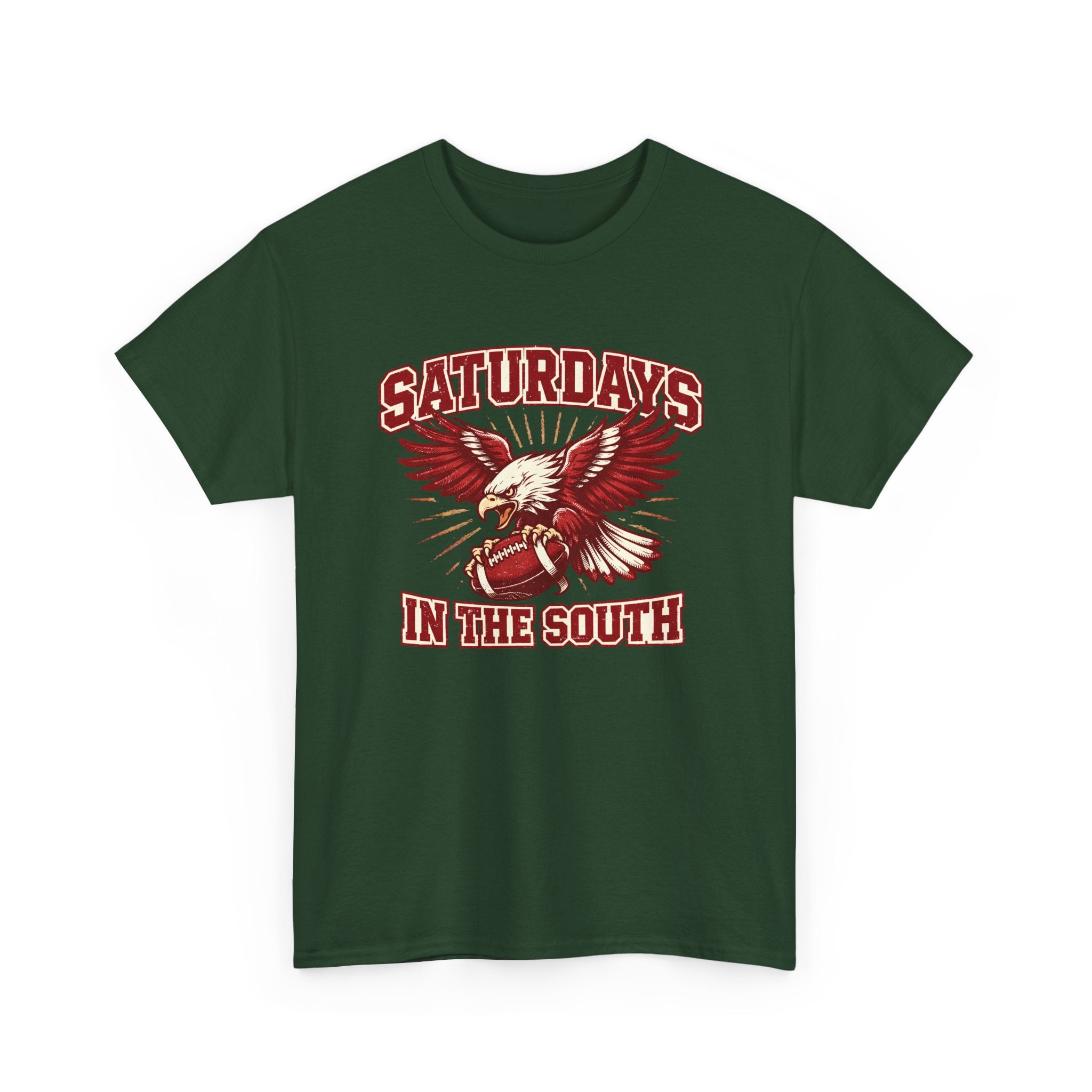 Saturdays in the South T-Shirt — Vintage Eagle College Football Tee