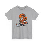 Field Hockey Lion Mascot T-Shirt — Player Cartoon Graphic Tee