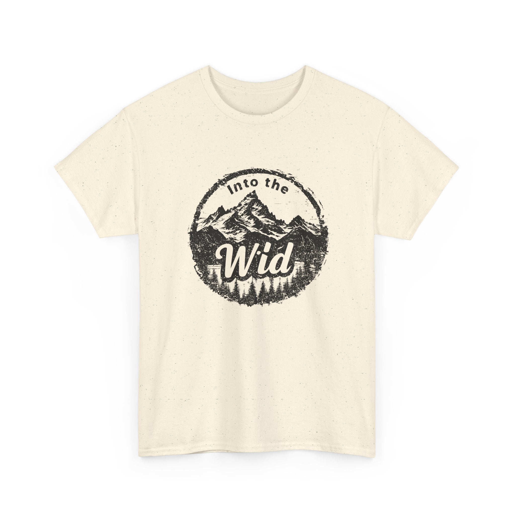 Into the Wild T-Shirt — Mountain Adventure Graphic Tee