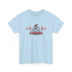 Cycling T‑Shirt — "This Is My Cardio" Bike Heartbeat Tee