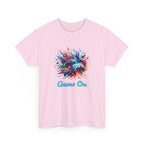 Gaming T-Shirt — 'Game On' Color Splash Controller Tee
