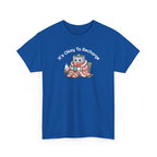 It's Okay to Recharge T-Shirt — Relaxing Self-Care Tee with Cute Battery Design
