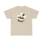 Retro Space T‑Shirt — Vintage Sci‑Fi Rocket Tee