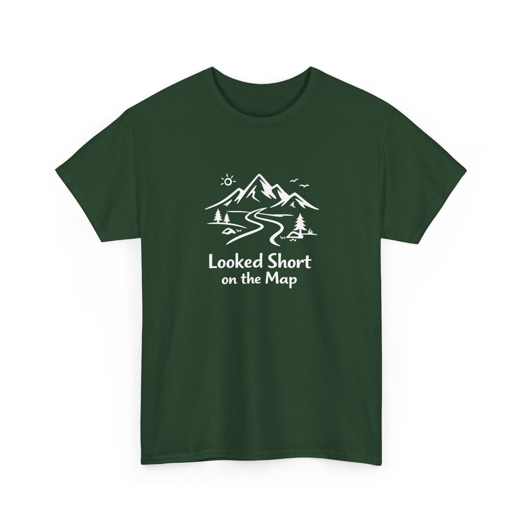 Looked Short on the Map Funny Mountain Hiking T-Shirt