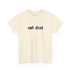 Cat Dad T‑Shirt — Minimalist Funny Cat Lover Tee