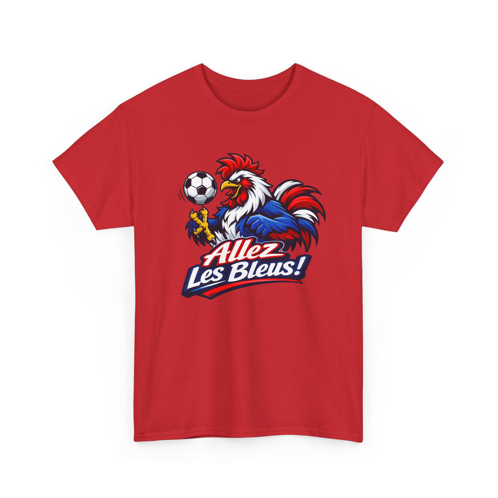Allez Les Bleus Soccer Gallic Rooster T-Shirt