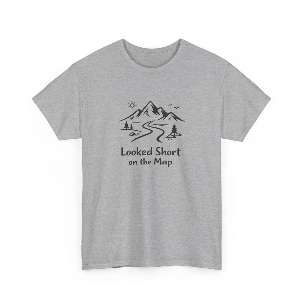 Looked Short on the Map Funny Mountain Hiking T-Shirt