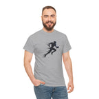Football Silhouette T‑Shirt — American Football Athletic Graphic Tee