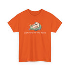 Pug Pizza Tee — "Just Here for the Food" Funny Dog T-Shirt