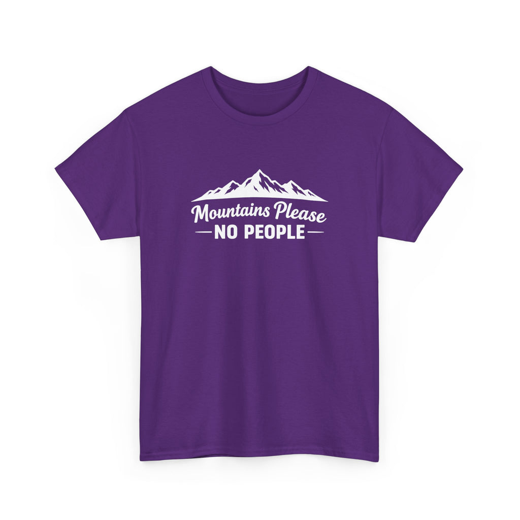 Mountains Please No People Tee