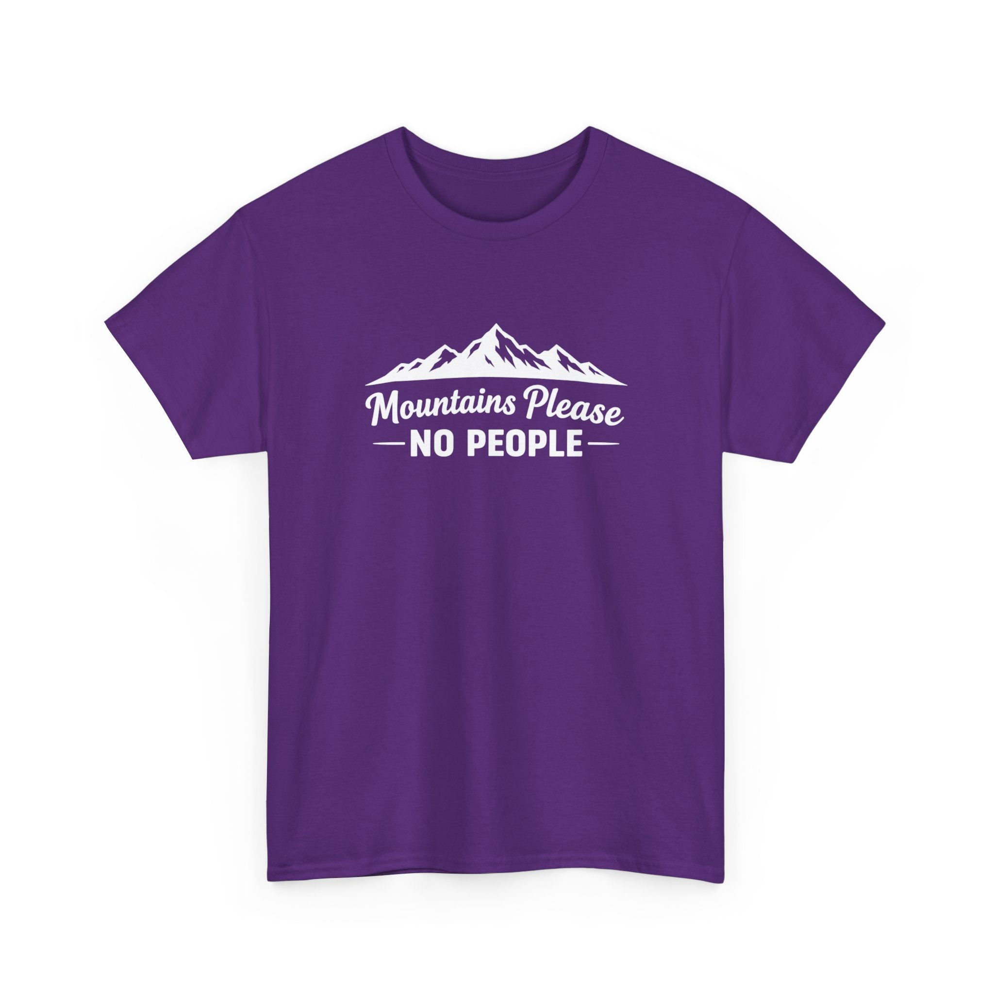 Mountains Please No People Tee