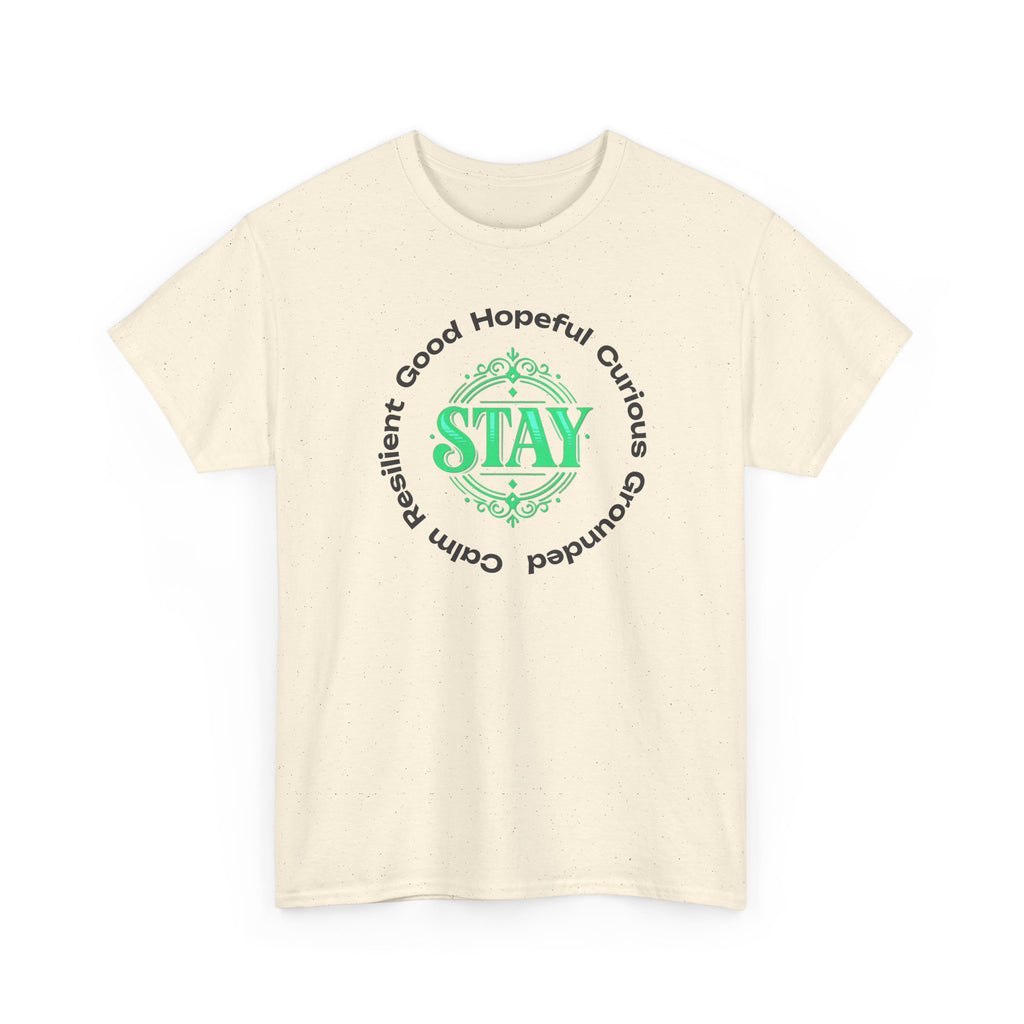 Stay Positivity Tee — "STAY" Positive Mindset Graphic T-Shirt
