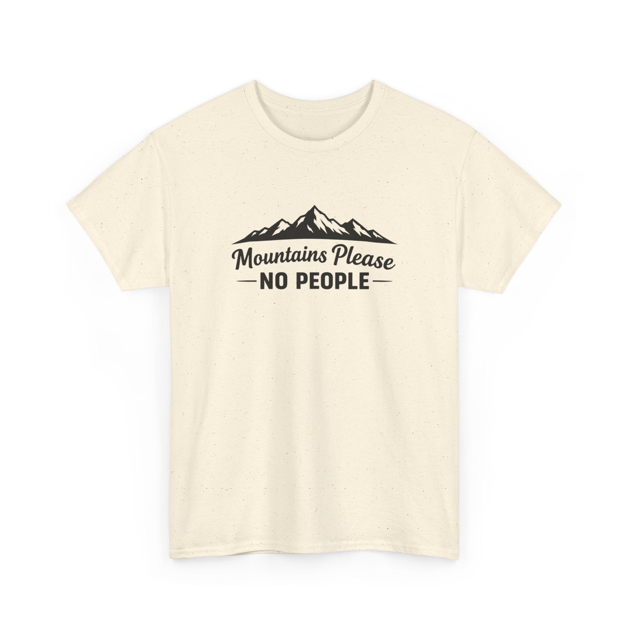 Mountains Please No People Tee
