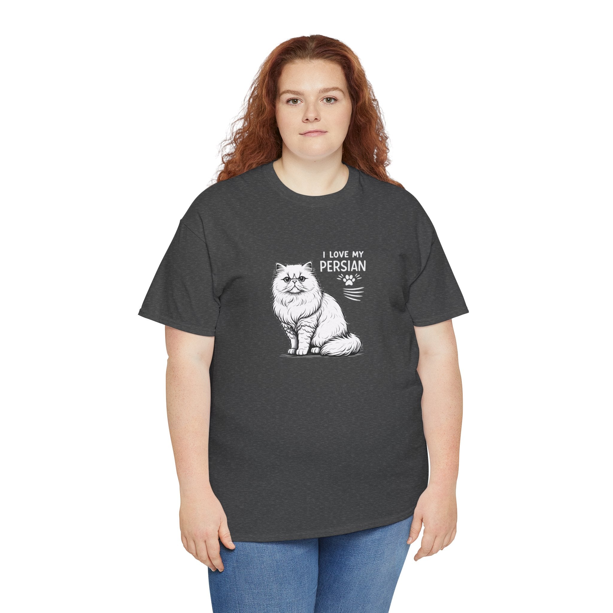 Persian Cat T-Shirt — "I Love My Persian" Tee
