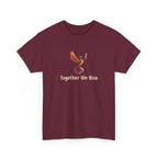 Phoenix Rising T‑Shirt — "Together We Rise" Inspirational Tee