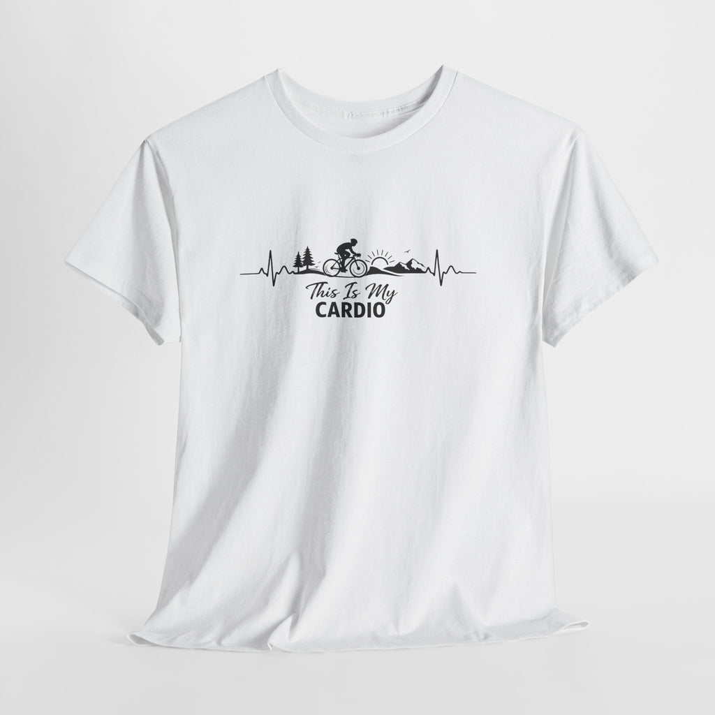 Bike Rider T‑Shirt — "This Is My Cardio" Cycling Tee