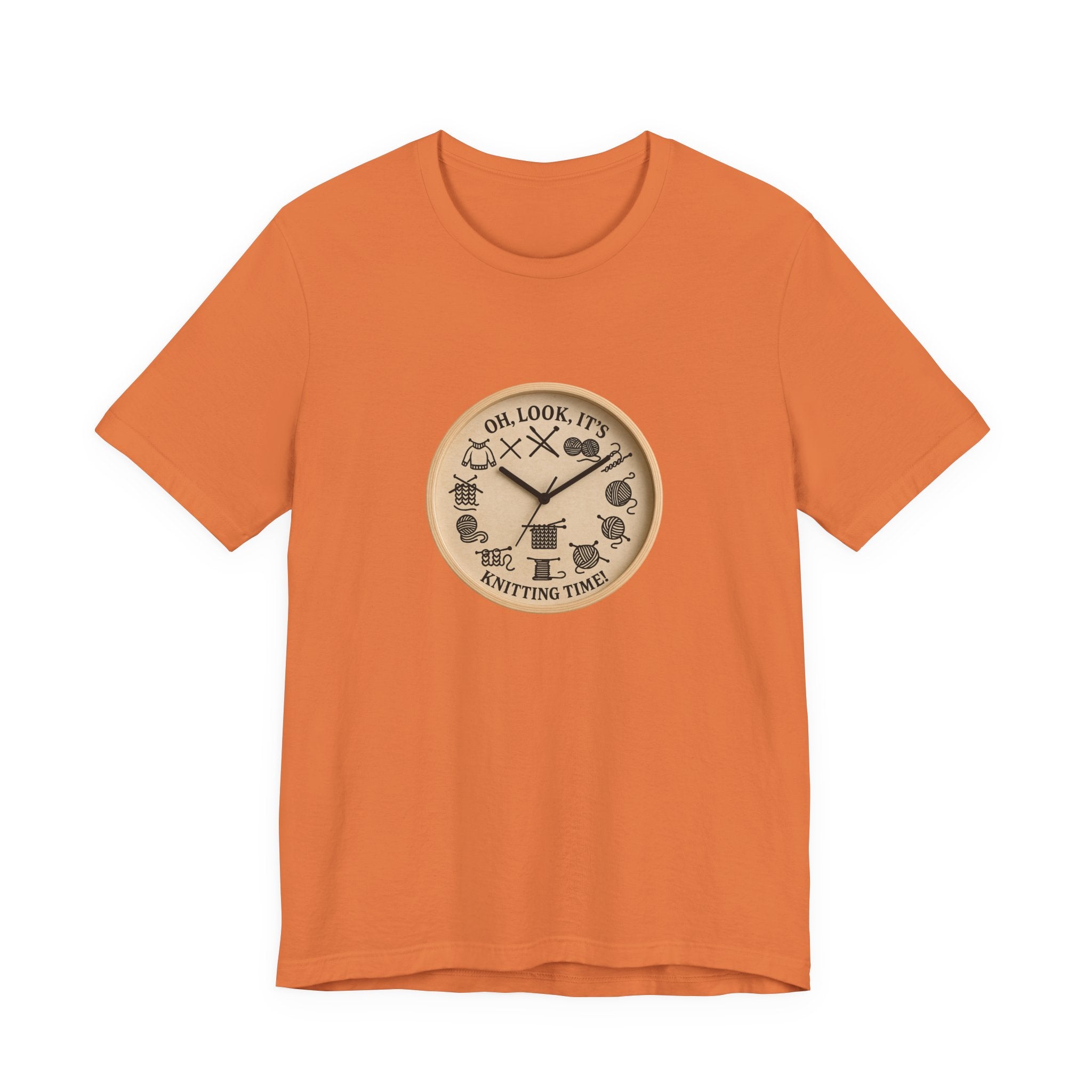 Knitting Time T-Shirt — "Oh, Look, It’s Knitting Time!" Graphic Tee