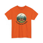 Hiking T-Shirt — 'I'd Rather Be Hiking' Mountain & Camping Graphic Tee