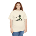 Baseball Batter Silhouette Tee — Fast Swing Sports T‑Shirt
