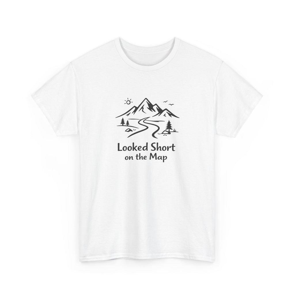 Looked Short on the Map Funny Mountain Hiking T-Shirt