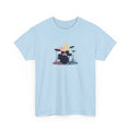 Drum Kit Graphic Tee — Minimalist Drummer Shirt for Musicians & Music Lovers