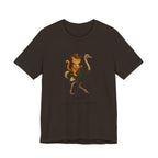 Cat Cowboy Riding Ostrich T-Shirt – Whimsical Western Animal Tee