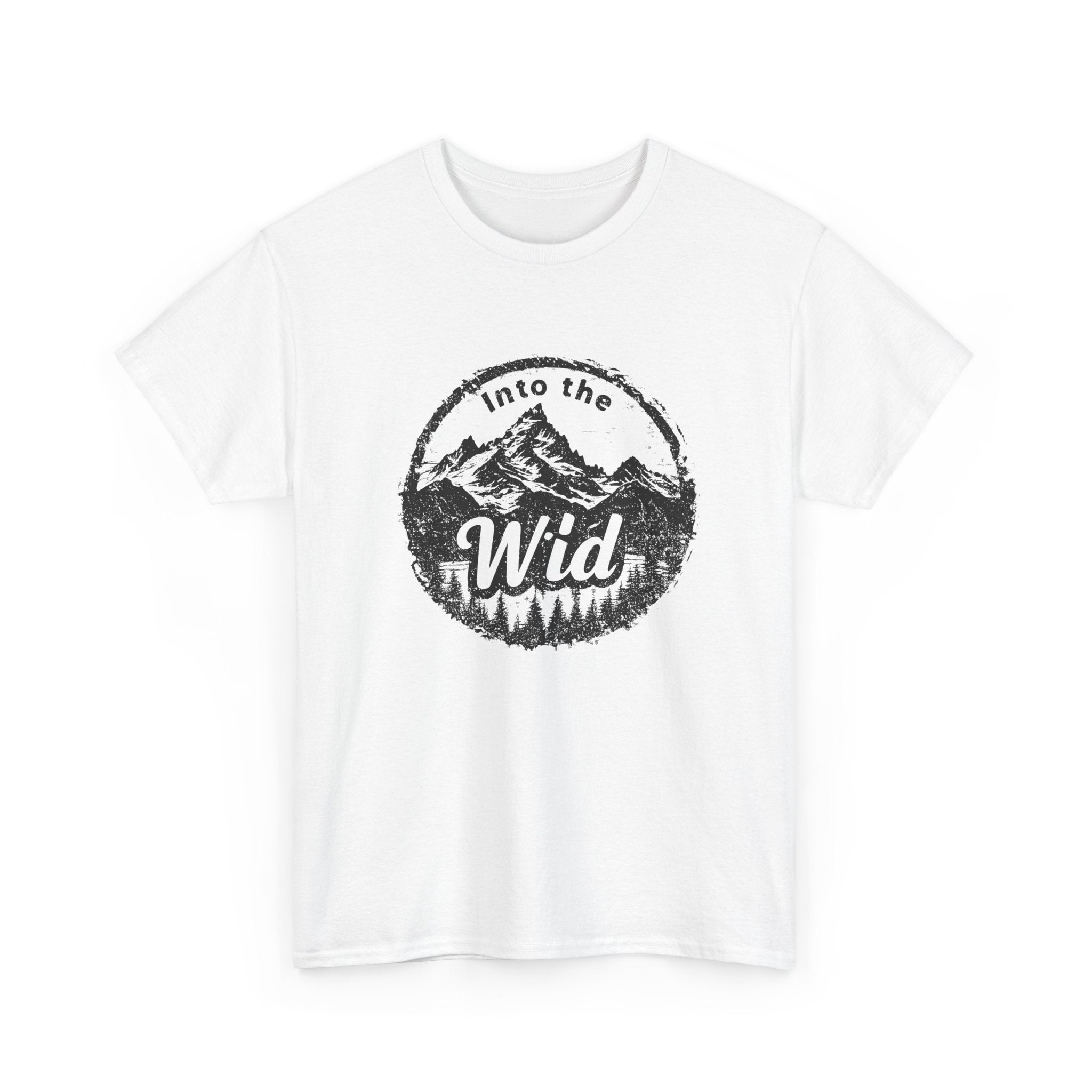 Into the Wild T-Shirt — Mountain Adventure Graphic Tee
