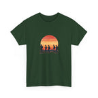 Sunset Smartphone Zombies T-Shirt — Retro Graphic Tee