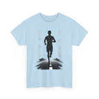 Running Silhouette T‑Shirt – One Mile At A Time Graphic Tee