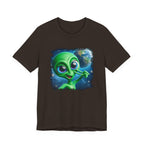Unisex Jersey Alien Selfie Short Sleeve Tee