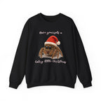 Cute Jumping Spider Christmas Sweatshirt – "Have yourself a hairy little Christmas"