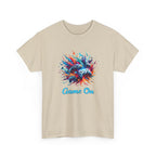 Gaming T-Shirt — 'Game On' Color Splash Controller Tee