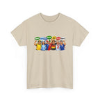 Soccer Fans Group Graphic Tee — World Cup Multinational Fans Shirt