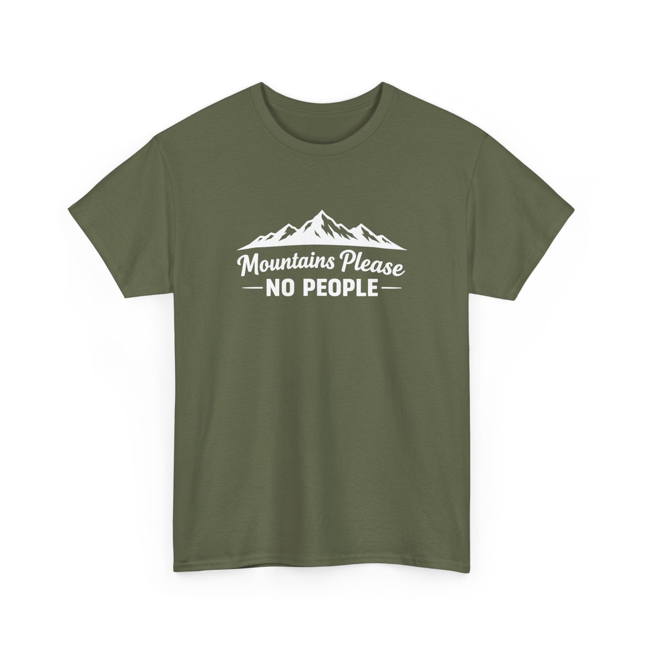 Mountains Please No People Tee