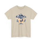Escape Office Tee — Mountain & Chair Graphic T‑Shirt