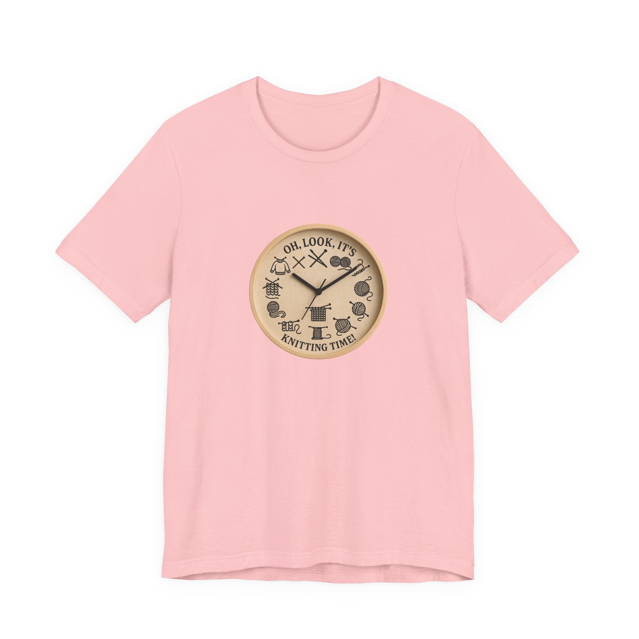 Knitting Time T-Shirt — "Oh, Look, It’s Knitting Time!" Graphic Tee