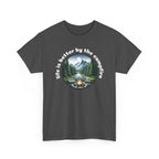 Campfire T-Shirt — "Life Is Better by the Campfire" Scenic Outdoor Tee