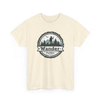 Wander Further T‑Shirt — Adventure Graphic Tee for Hikers & Outdoor Lovers