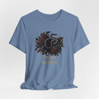 Snake Floral T-Shirt — Beauty in the Darkness Graphic Tee