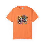 Party Time! Graphic T-Shirt — Retro Colorful Celebration Tee