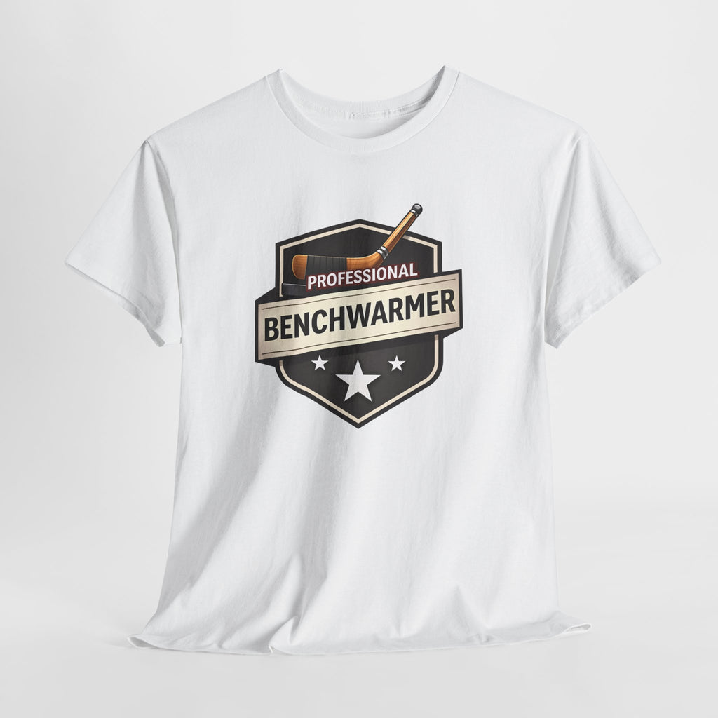Professional Benchwarmer Hockey T‑Shirt – Funny Sports Gift Tee for Coaches & Fans