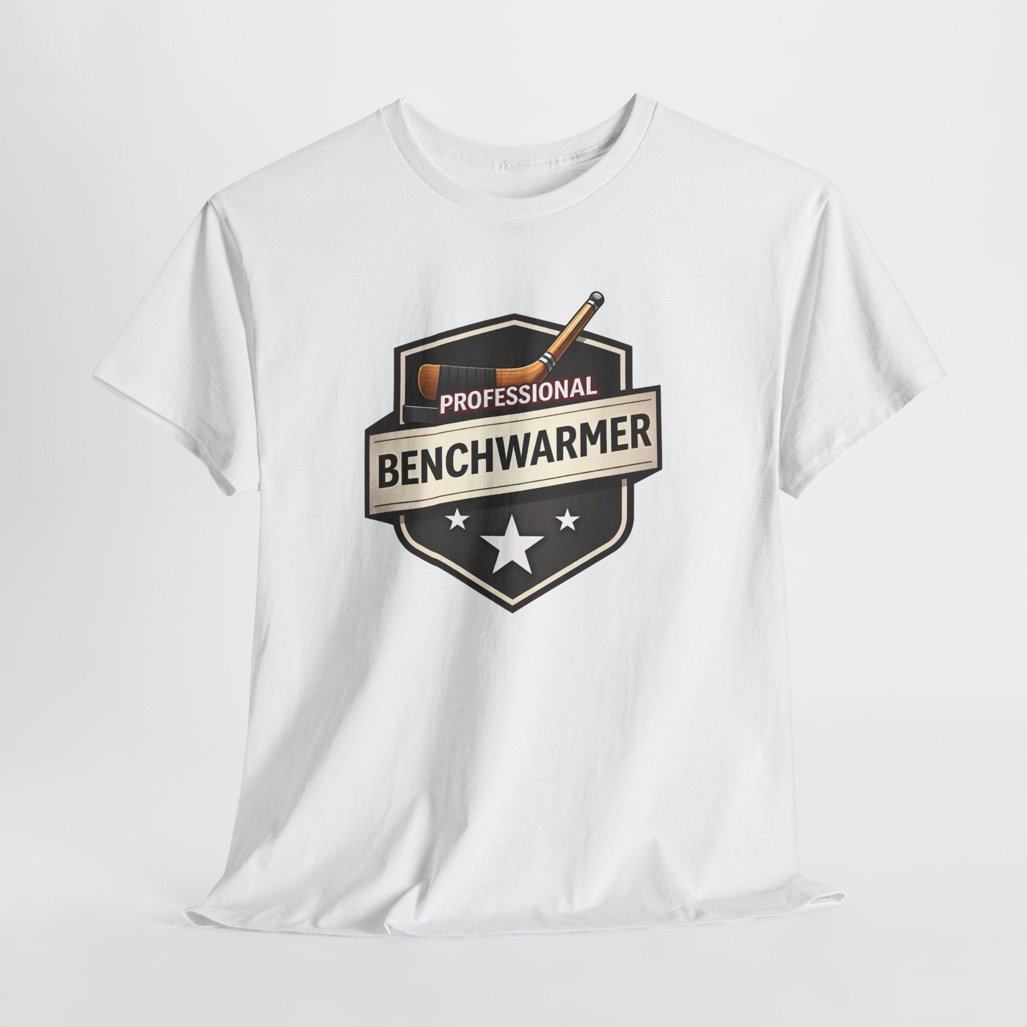 Professional Benchwarmer Hockey T‑Shirt – Funny Sports Gift Tee for Coaches & Fans
