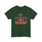 Trash Talk Champion T-Shirt — #1 Trophy Graphic Tee for Gamers & Sports Fans